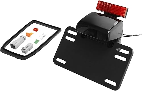 TCMT Fender - Kit de lámpara LED para matrícula Harley Touring Road Glide Street Glide Electra Glide Road King 2014-2023