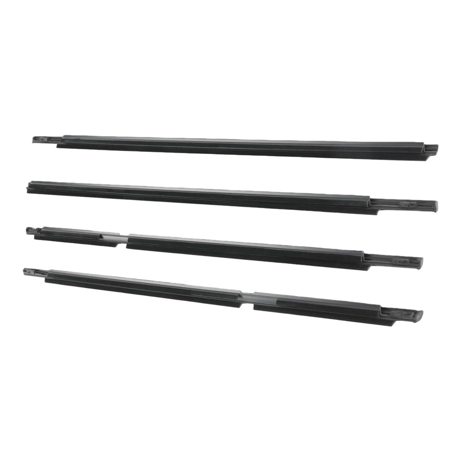 Toudayuhp One Color Compatible With 4Runner 2003-2009 68161-35060 Weatherstrip Window Seal Car Moulding Trim 4Pcs Door Belt