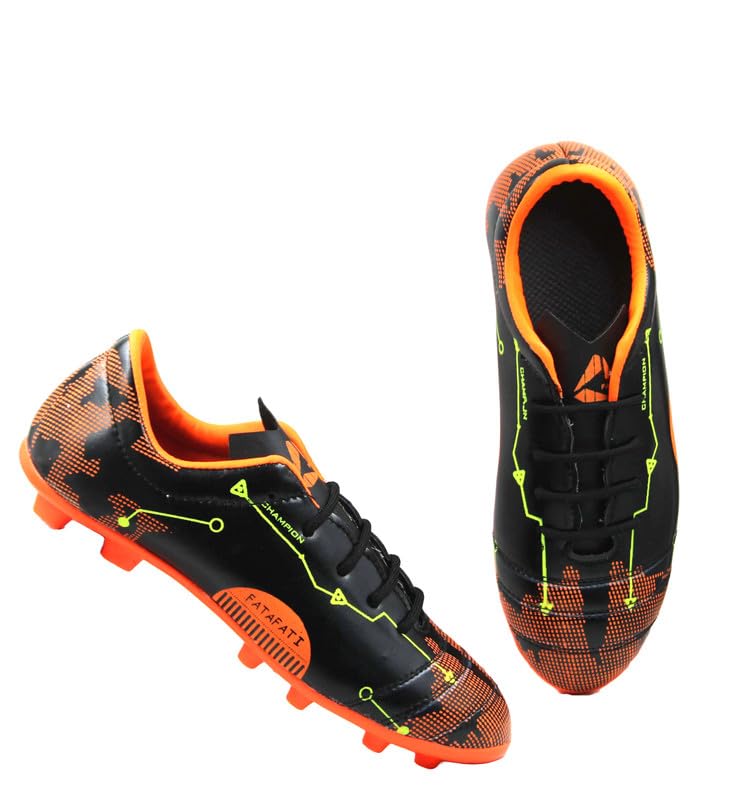 See full amazon price history chart for FATAFATI Football Shoes for Men | Football Studs Boots | Sports and Soccer Shoes (Orange-Black) UK/India Size 5 FATAFATI Football Shoes for Men | Football Studs Boots | Sports and Soccer Shoes (Orange-Black) UK/India Size 5 (B0CRP33F82) Amazon Price History, Amazon Price Tracker