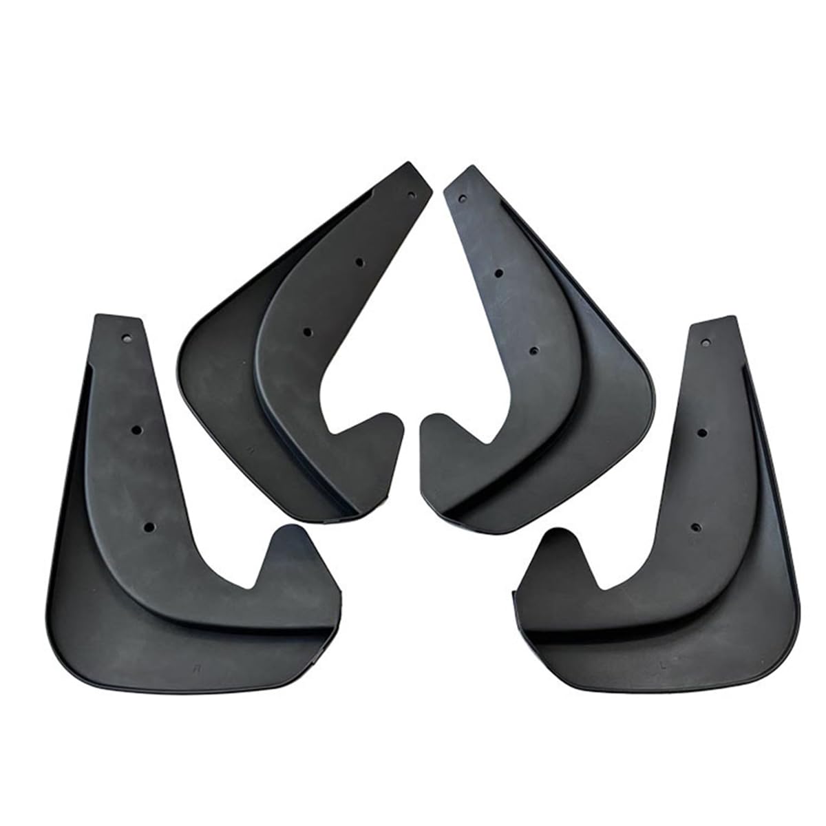 4 pièces Larges bavettes pour Peugeot Partner 2008-2018/Peugeot Partner 2019-2025 2026, Bavettes pour Auto Garde-Boue pièges Sales élargisseurs d'ailes avec Clips