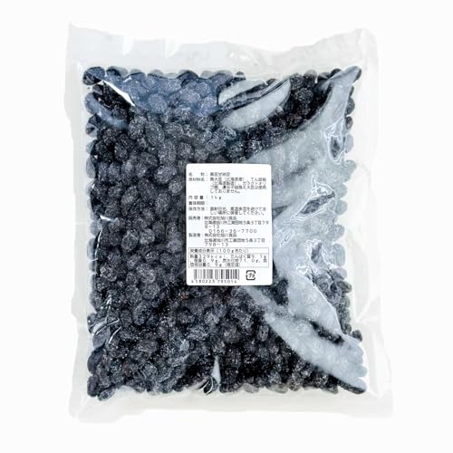 ちょっと甘いもの。北海道産 黒豆甘納豆 1kg 大容量サイズ(オリゴ糖使用)(保存料不使用、着色料不使用)