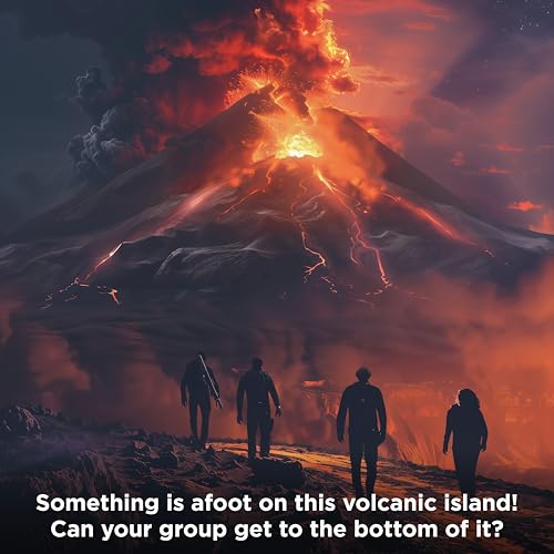 Thames & Kosmos, 695133, Adventure Game: The Volcanic Island, Discover The Story, Cooperative Board Game, 1-4 Players, Ages 12+ - 5