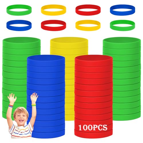 Bracelets en silicone pour enfants de 3 à 12 ans, parfaits pour les jeux de la rentrée scolaire