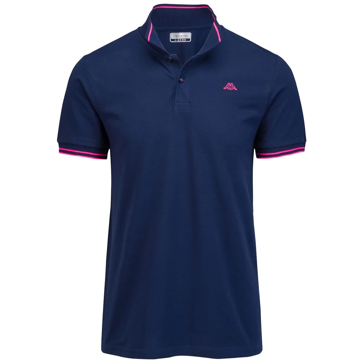 Kappa Ezio Korporate Man T-Shirt, Blue/Pink, S