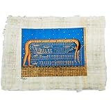 AUTENTICIDAD: Creado en Egipto utilizando métodos tradicionales de elaboración de papiro, preservando el arte ancestral