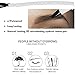 Vanelc Eyebrow Tattoo Pen Microblading Eyebrow Pencil Tattoo Brow Ink Pen a Micro-Fork Tip,Long Lasting,Smudge-Proof Natural Hair-Like Defined Brows and Stays on All Day (Chestnut)