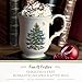 Spode Christmas Tree Footed Mug - 12 Oz Festive Mug for Coffee, Hot Cocoa, Lattes - Romantic Shape with Santa Design, Porcelain Mug - Dishwasher, Microwave, & Freezer Safe, Gift-Boxed