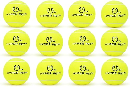 Miniatura 8 de Hyper Pet Mini pelotas de tenis para perros (pelotas de tenis para perros seguras para mascotas, para ejercicio y entrenamiento), pelota interactiva