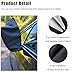 ZIMISI 4PCS Car Side Mirror Covers, Waterproof Snow Rear View Mirror Cover Protect from Ice, Frost, Dew, Rain, Bird Poop, Silver Coated Snowproof Winter Accessories for Car, SUV, Truck (4 PCS)