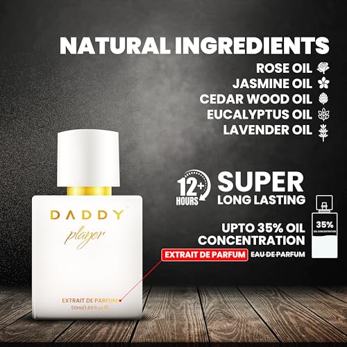Image of Daddy Player (50 ML) Perfume by Sarthak Goel |Extrait De Parfum Ultra Sensual Long Lasting Perfume (50 ML)