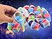 28 Packs Galaxy Slime Pack Party Favors for Kids, Mini Putty Edible Slime Bulk Toys for Kids Girls & Boys, Adults, Non Sticky, Stress & Anxiety Relief Slime Kit, Wet and Super Soft Sludge Slime Toys