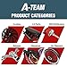 A-Team Performance - Complete HEI Distributor 65K Coil 7500 RPM - Compatible With Chevrolet Chevy GM GMC 4.3L 262 V6 EFI to CARB SWAP 90° V-6 One Wire Installation Red Cap