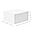 Hallmark 8 Square Gift Boxes with Lids (5 White Gift Boxes) for Christmas, Birthdays, Holidays