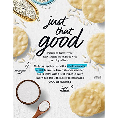 Good Thins Simply Salt Rice Snacks Gluten Free Crackers thumb #11