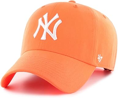 Orange new york yankees hat Clearance