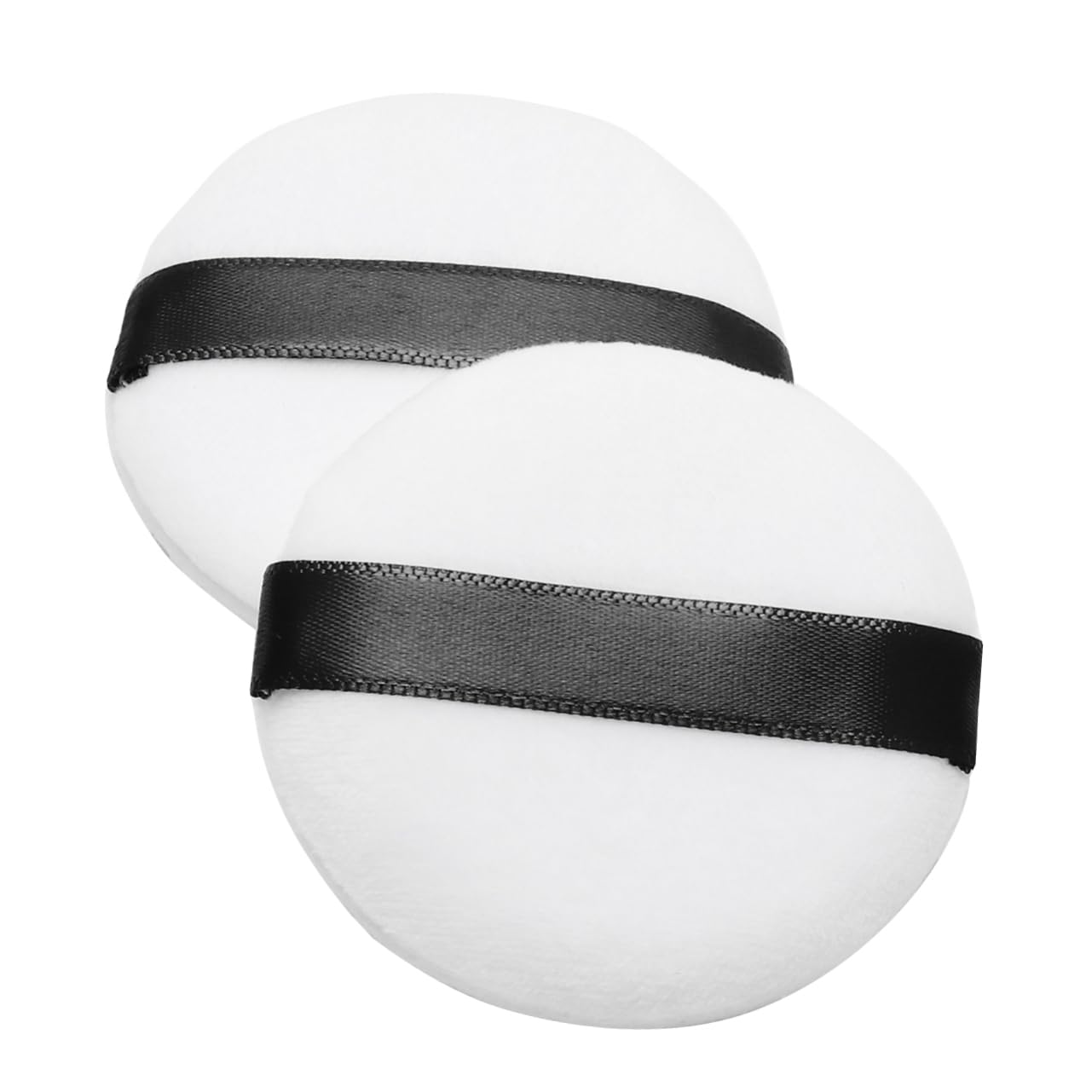 WOFASHPURET Velvet Powder Puffer Fluffy Pure Cotton Makeup Powder Puff Portable for Travel