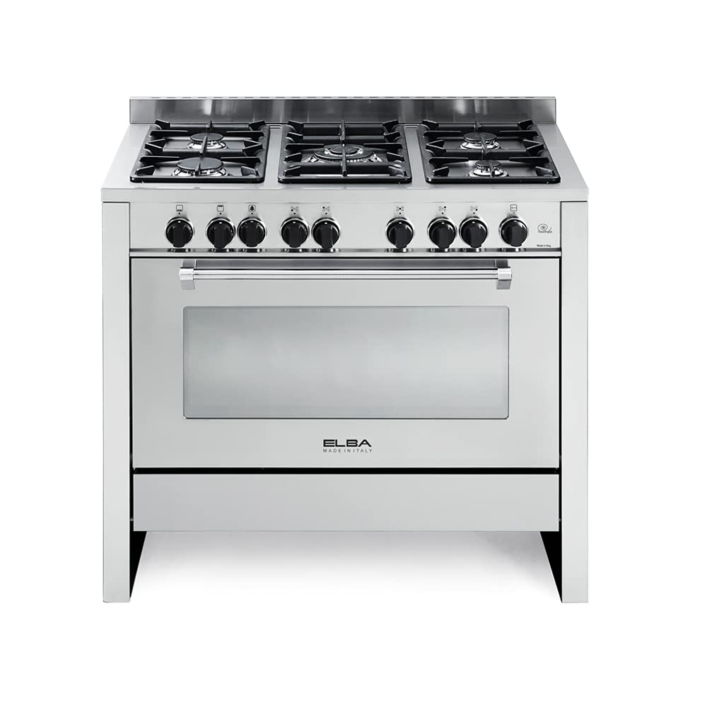 Buy Freestanding Cooker 5 Burner, Stainless steel cooktop, Oven with