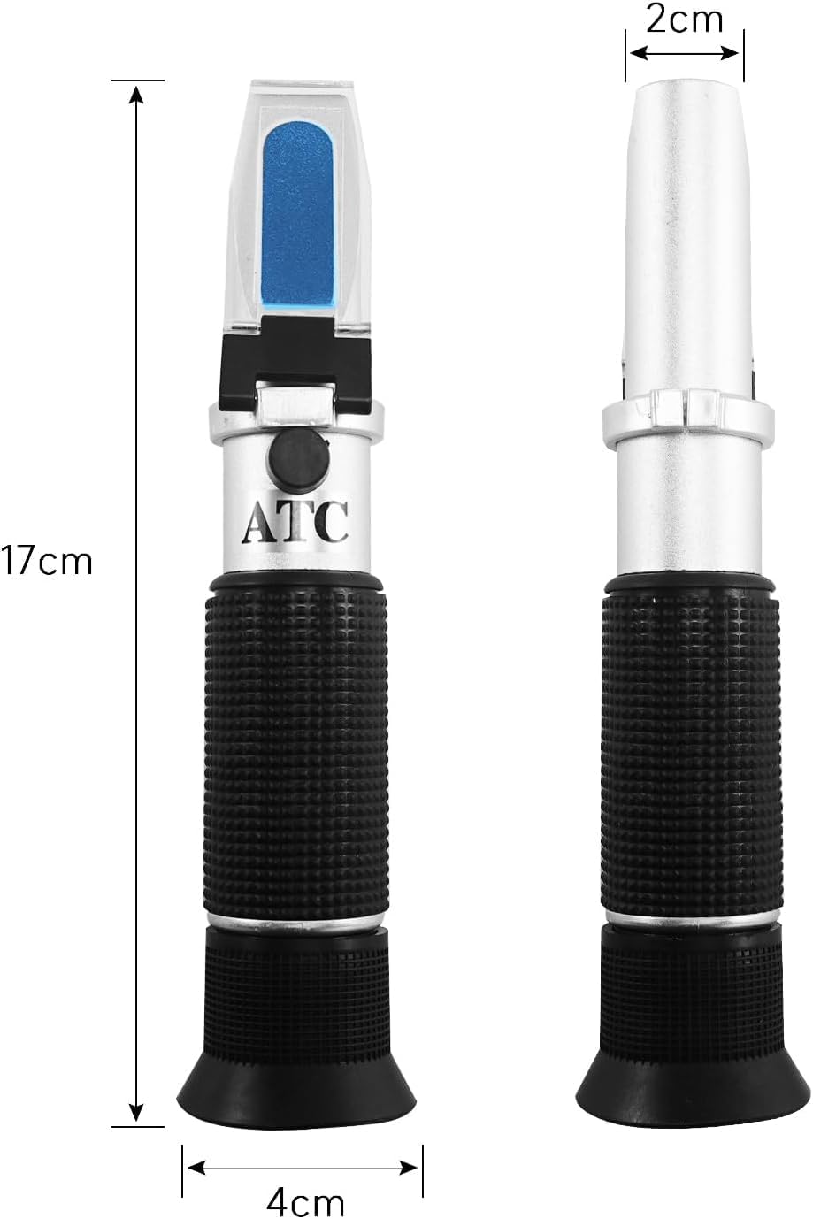 0–28% Salinity Refractometer with ATC, Optical Salt Meter for Sodium Chloride (NaCl) – Sea Water, Brine, Pickle, Food Processing – No Battery Needed, ±0.2% Accuracy