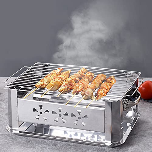 Barbecue à charbon en acier inoxydable anti-rouille pour réussir vos poissons grillés