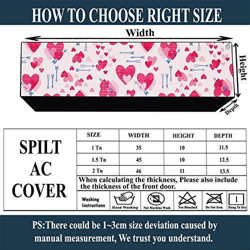 Image of Polycarbonate Water & Dustproof Split Ac Cover for Carrier 1.5 Ton 3 Star Inverter, Black (Color18)