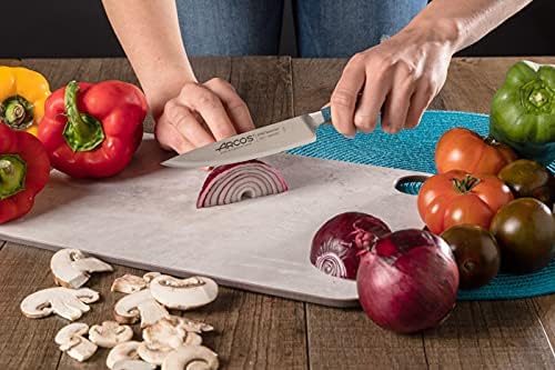 Miniatura 8 de Arcos Cuchillo vegetal forjado de acero inoxidable 5 pulgadas. Mango ergonómico POM de polioximetileno y hoja especial de plata de seda de 5.118 in.