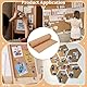 BENECREAT 5 m Korkrolle 30cm Breite Natürliche Korkplatte Zur Wanddekoration Schwarzes Brett Nicht Klebendes Korkmaterial DIY Bastelbedarf Pinnwand-Hintergrund 1mm Dick