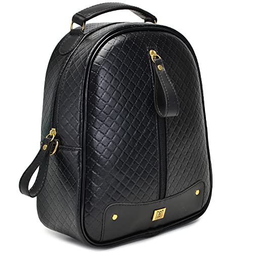 Bolsa Mochila Feminina Pequena De Costa E Transversal Casual Escola E Trabalho + Carteira Madame Aur