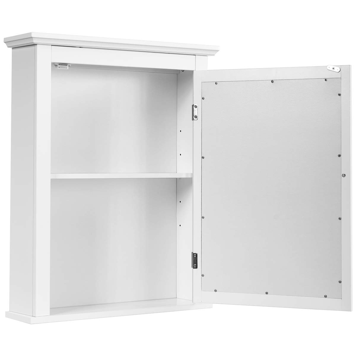 Buy Tangkula Bathroom with Mirror, Mirrored WallMounted