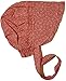 Americana Adult Large Prairie Sun Bonnet (Various Colors) (Cotton Candy Pink With White)
