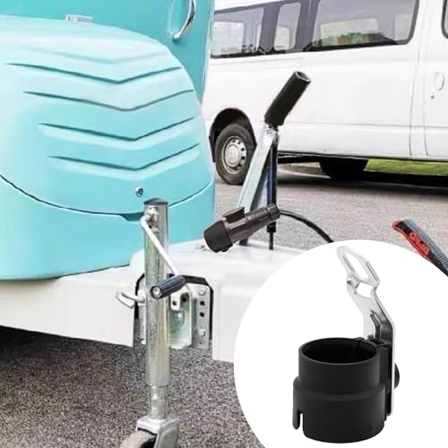 Xiciki Anhänger Stecker Halter, Hänger Deichsel Halter 7 und 13 pol Stecker Anhänger Drehbar, Anhängerdeichsel Halterung, Parking Cover Plug, Anhängerstecker Halterung, PKW Anhänger Zubehör