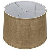 FenchelShades.com 13' Top Diameter x 15' Bottom Diameter x 10' Height Fabric Drum Lampshade Spider...