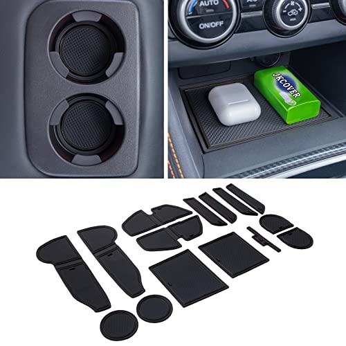 Tapetes Antideslizantes para Portavasos Subaru Crosstrek 15 Piezas