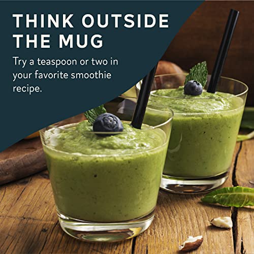 Forage & Flourish - Instant Green Tea Powder - Just One Ingredient - Unsweetened Drink Powder - Great Hot Or Cold - Add To Smoothies Or Baked Goods - 1 Lb #TOP6