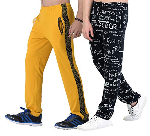 Image of SHAUN Men's Regular Fit Track pants(Pack of 2)