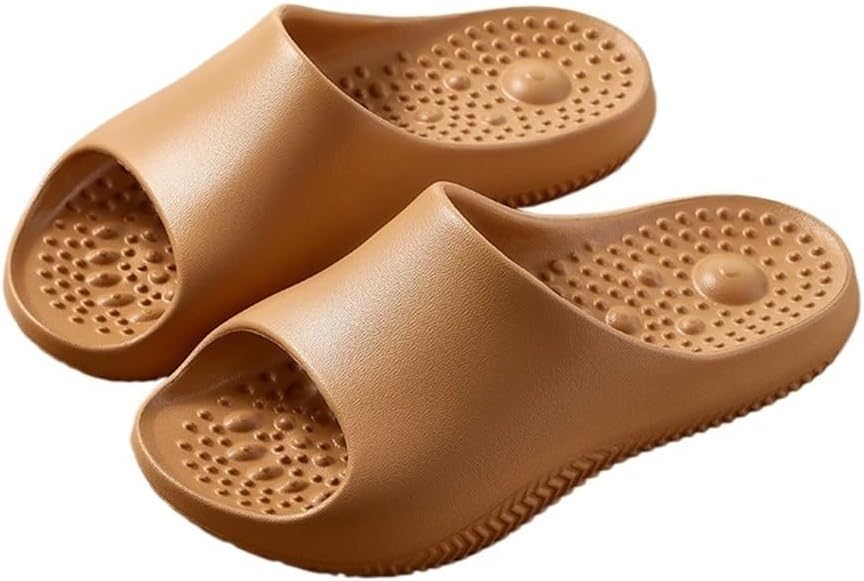 Acupressure age Slippers With Arch Support, Foot Acupoint Shiatsu age ls For Plantar Fasciitis Relief, Reflexology Stimulation Foot ager Shoes(Green,42/43 EU)