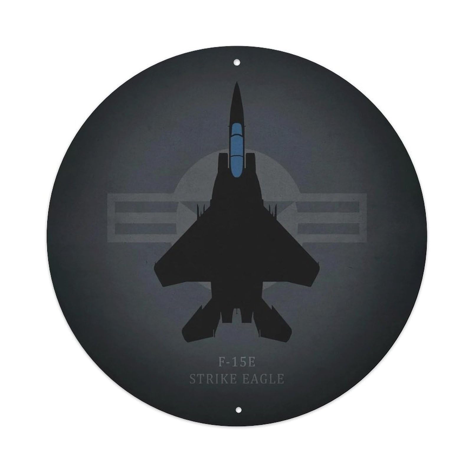 F-15E Strike Eagle Fighter Jet Classic Aviation Metal Tin Sign