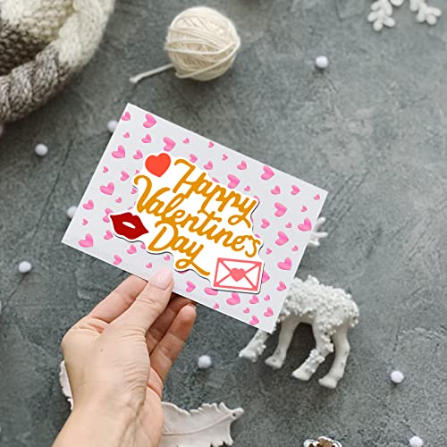 Globleland Love Texture Background Hot Foil Plate For Diy Foil Brick Wall Stone Frame Diy Foil Embossing For Scrapbooking Decor New Year Cards Making Matte Platinum #TOP3