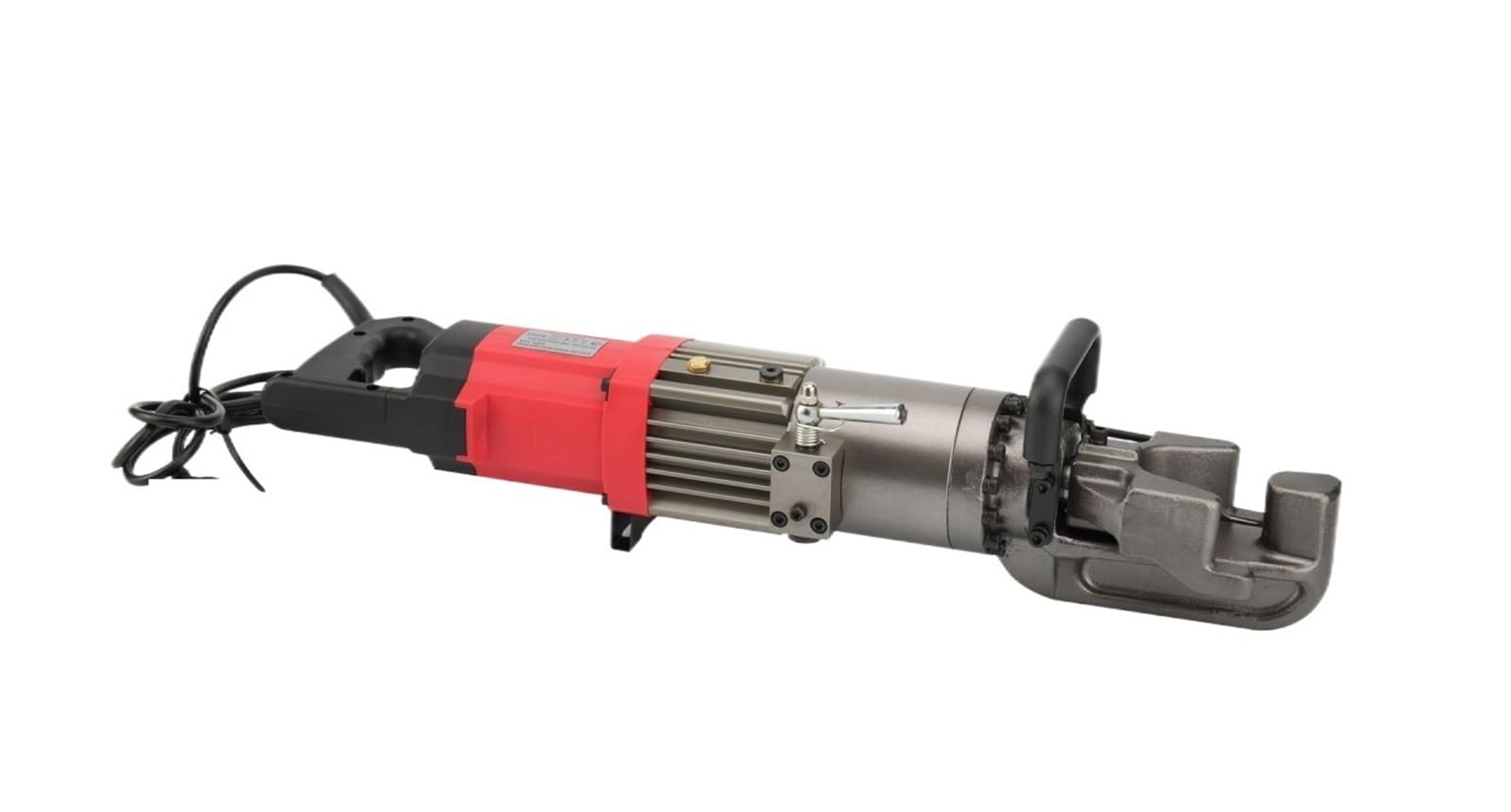 Gqnblvhzupdm One Color Rebar Bender, Handheld Steel Bar Bending Hydraulic Machine Threaded Round Mild(Hrb-22)