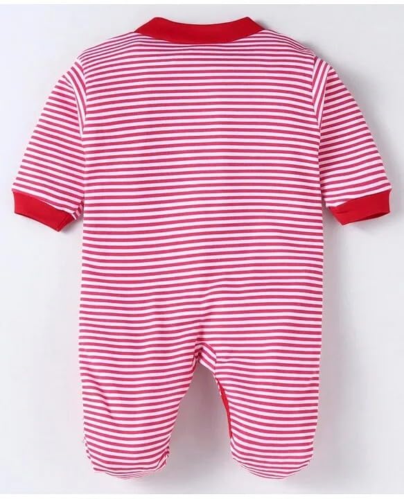 Image of New Born Baby 100% Cotton Rompers for Sleepsuits Jumpsuit Night Suits for Baby Boys & Girls |Onesies| Infant Clothes Pack of 3