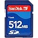 Produktbild SanDisk Secure Digital (SD) Memory Card 512 MB