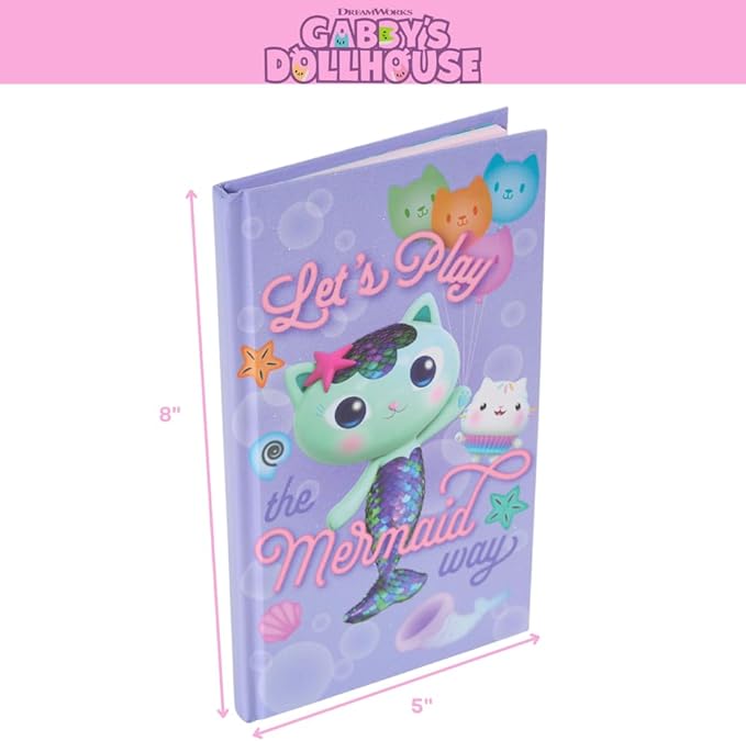 Set de Diario Gabby's Dollhouse con Stickers y Gemas miniatura 2