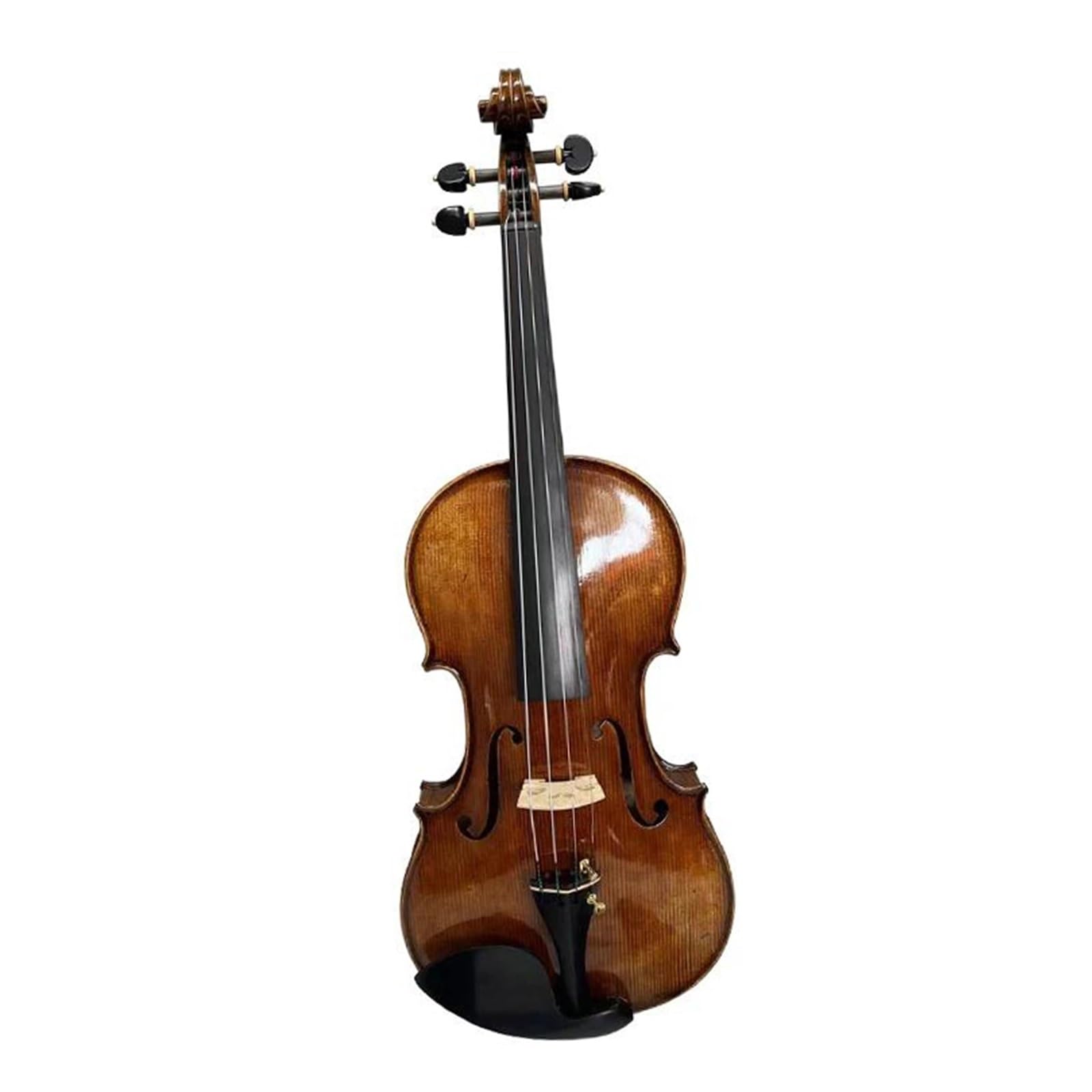 Violino Professionale 4/4 In Legno Massello Di Abete Rosso Acero Marrone Accessori In Ebano Strumento A Corde Violino