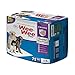 Four Paws Wee-Wee Super Absorbent Unscented Pee Pads for Dogs & Puppies with Insta-Rise Border, Leak-Proof Dog Housebreaking Potty Training Floor Protection, 24