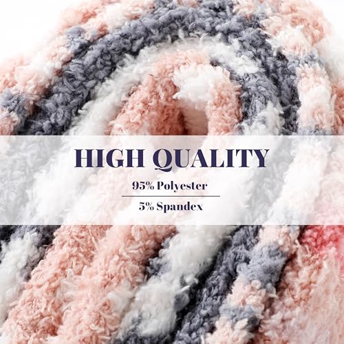 Image of Passionbility Fuzzy Socks for Women - Fluffy Socks Womens, Women Slipper socks of Coral Fleece