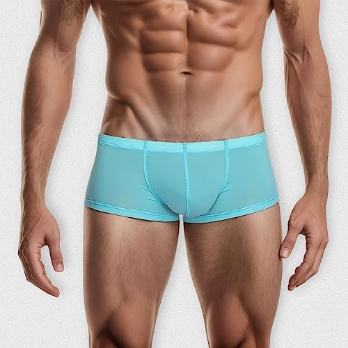 Men's Boxer Underwear Comfortable Low Rise Soft Seamless Soft Briefs Bulge Enhancing Pouch Everyday Stretch Panties2
