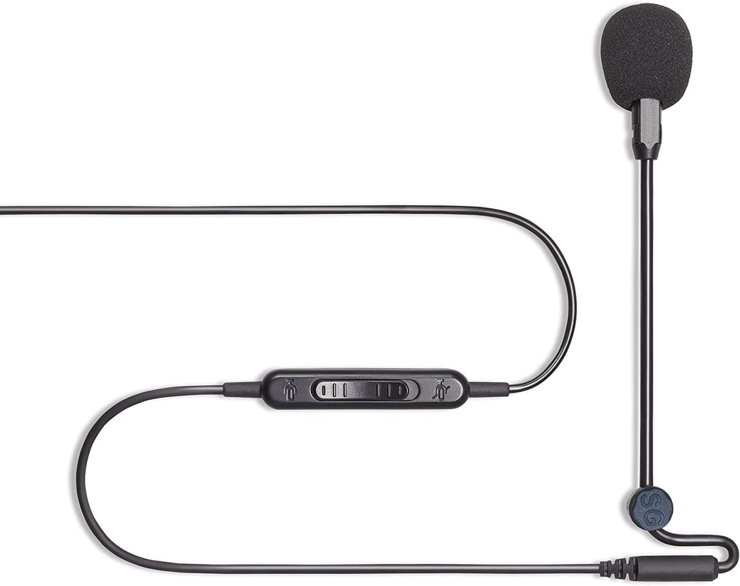 Attachable Noise-Cancelling Microphone with Mute Switch Compatible with Mac, Windows PC, PlayStation 4, and More (USB A)