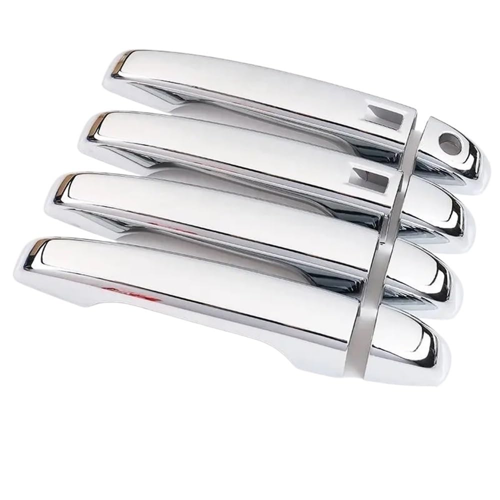 Mlhoghigd Silver Door Handle Car Door Handle Cover Decor Trim Sticker For Geely For Atlas For Emgrand For Nl-3 For Proton For X70 For Bo For Yue