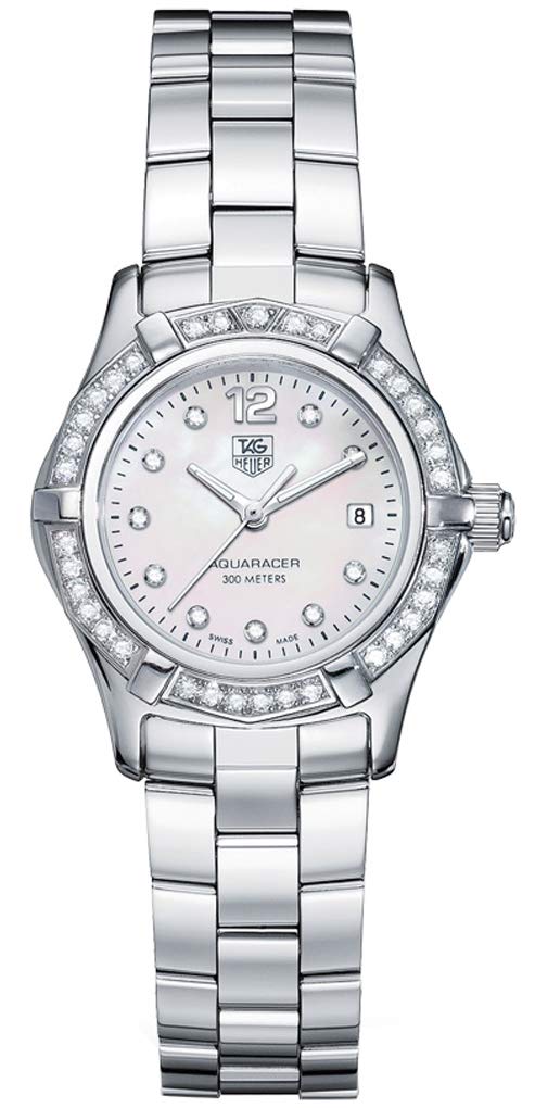 Women's WAF1416.BA0813 Aquaracer Diamond Accented Quartz Watch