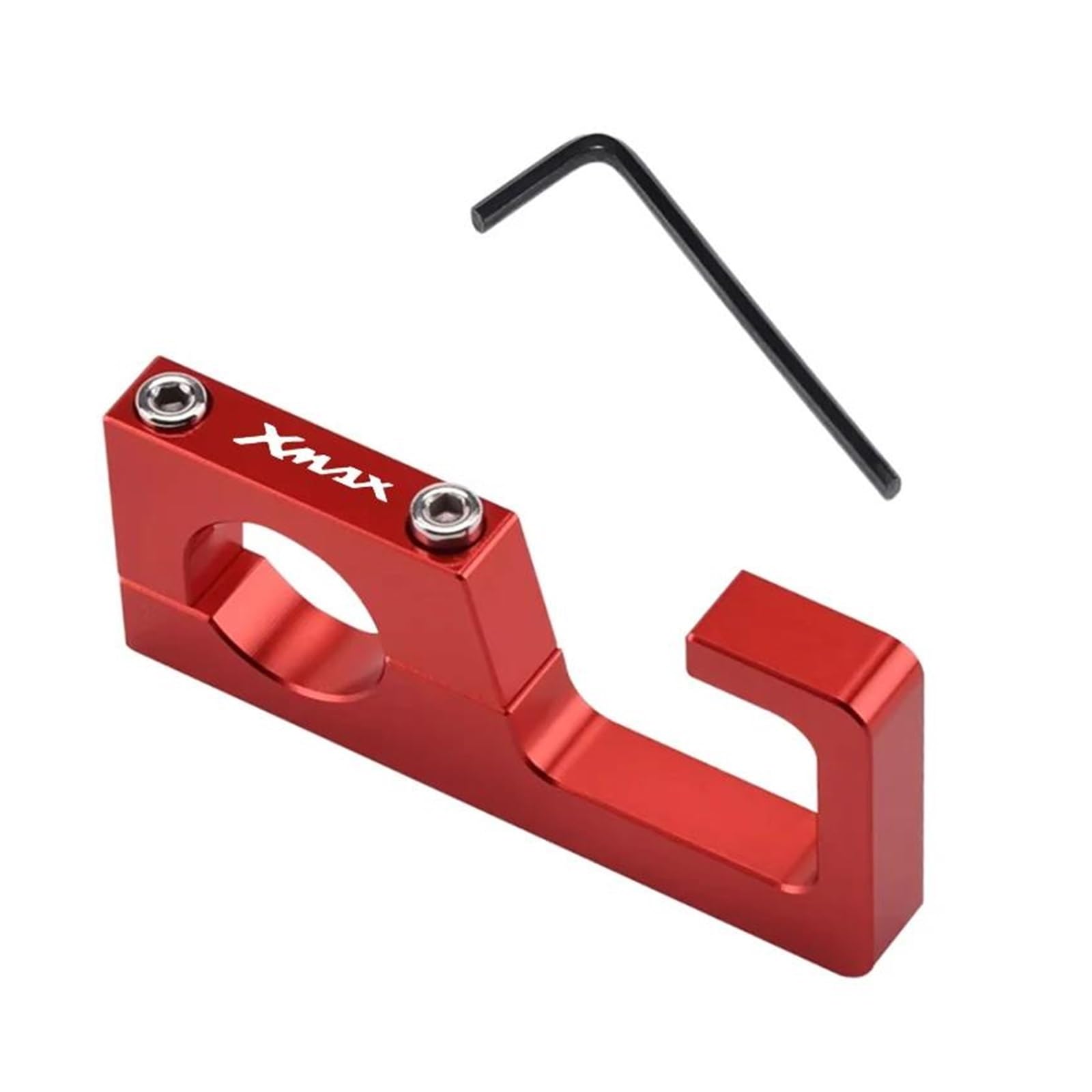 ZTQLIJQF Handlebar Htorage Hook For YAMAHA NMAX N-MAX 155 125 XMAX 300 400 150(Red)
