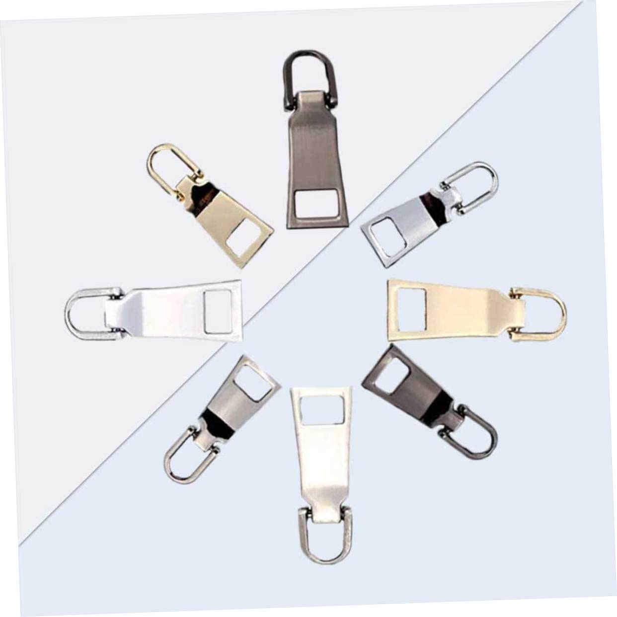10pcs Luminous Zipper Pullers Cord Glow in the Dark Replacement Extension Zipper for Backpacks, Jackets, Travel Suitcases, Luggage, Purses, Handbags